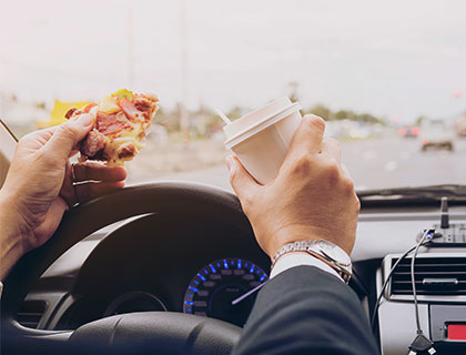 Is It Illegal To Eat Or Drink While Driving In Victoria?